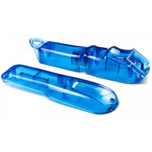 FULL CASE TRANSPARENT BLUE #fctb
